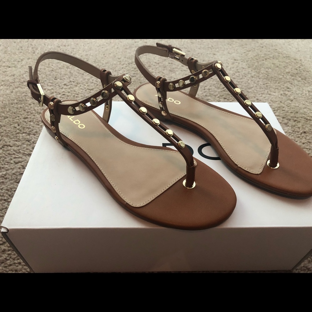 Brown Aldo sandals